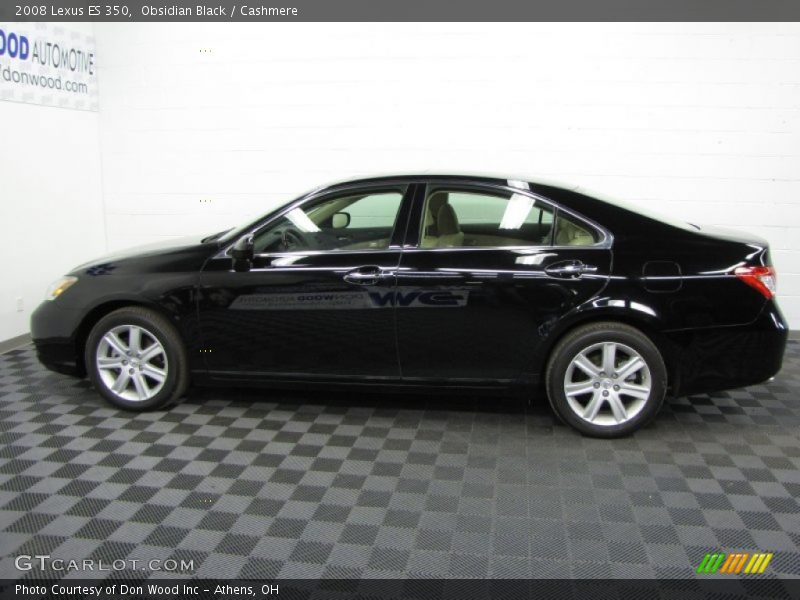 Obsidian Black / Cashmere 2008 Lexus ES 350