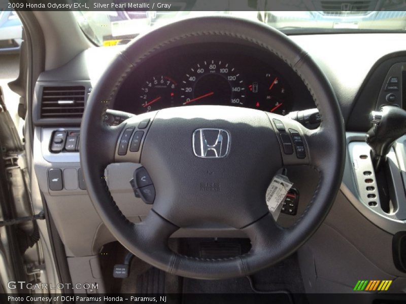 Silver Pearl Metallic / Gray 2009 Honda Odyssey EX-L