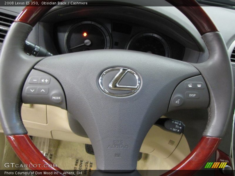Obsidian Black / Cashmere 2008 Lexus ES 350