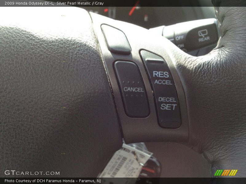 Silver Pearl Metallic / Gray 2009 Honda Odyssey EX-L