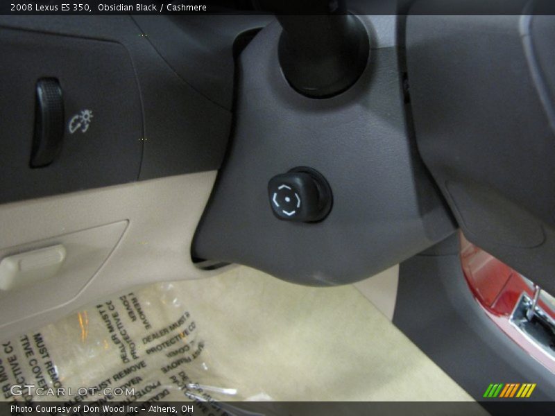 Obsidian Black / Cashmere 2008 Lexus ES 350