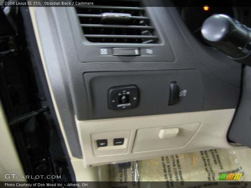 Obsidian Black / Cashmere 2008 Lexus ES 350