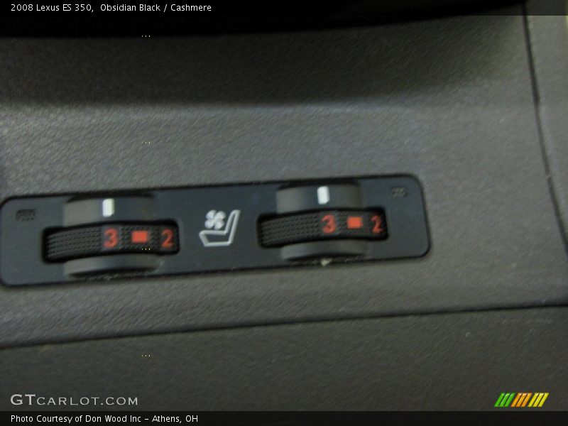 Obsidian Black / Cashmere 2008 Lexus ES 350