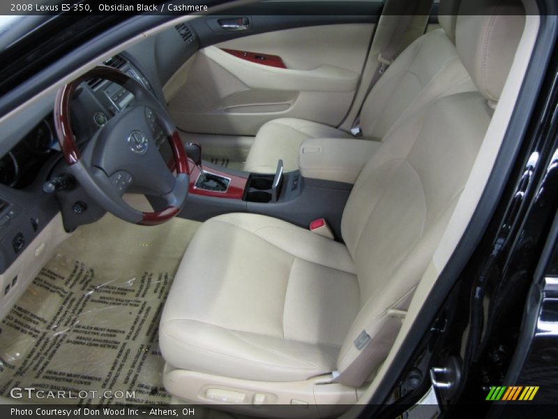 Obsidian Black / Cashmere 2008 Lexus ES 350