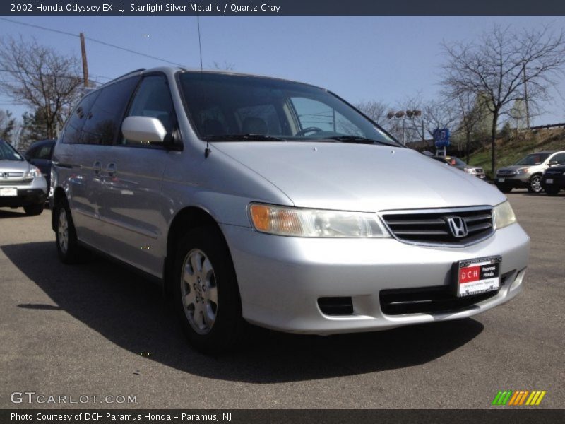 Starlight Silver Metallic / Quartz Gray 2002 Honda Odyssey EX-L