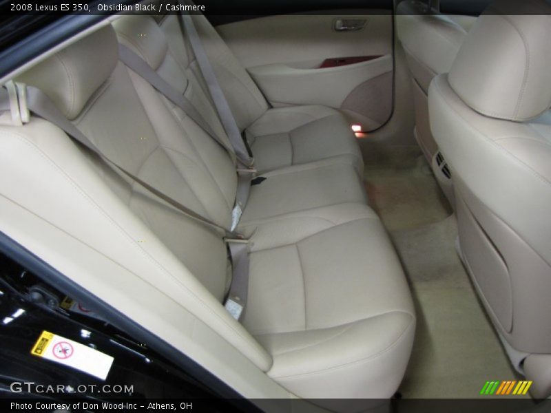 Obsidian Black / Cashmere 2008 Lexus ES 350