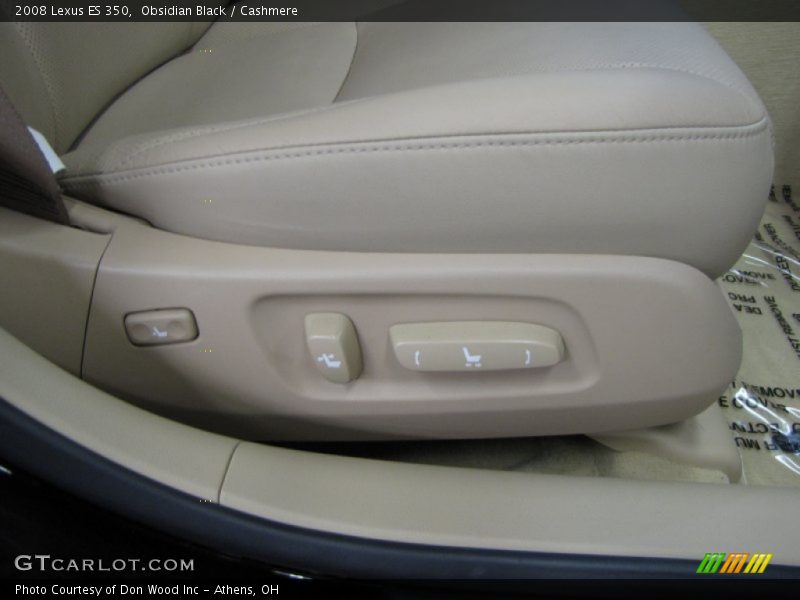 Obsidian Black / Cashmere 2008 Lexus ES 350