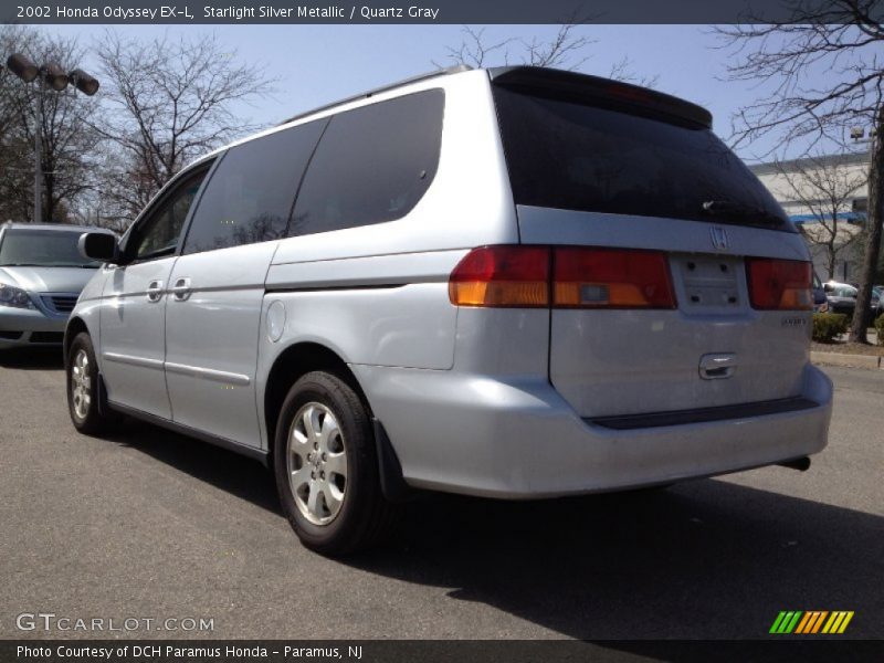 Starlight Silver Metallic / Quartz Gray 2002 Honda Odyssey EX-L