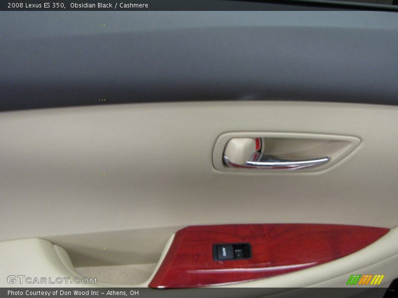 Obsidian Black / Cashmere 2008 Lexus ES 350