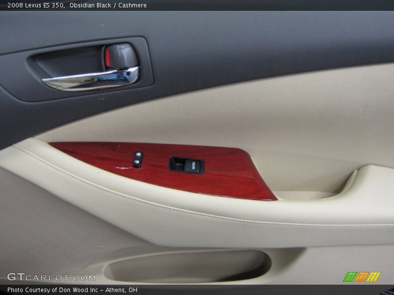 Obsidian Black / Cashmere 2008 Lexus ES 350