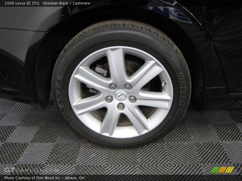 Obsidian Black / Cashmere 2008 Lexus ES 350