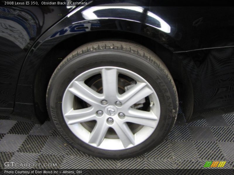 Obsidian Black / Cashmere 2008 Lexus ES 350
