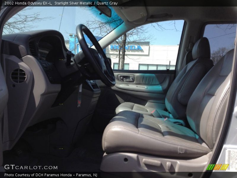 Starlight Silver Metallic / Quartz Gray 2002 Honda Odyssey EX-L