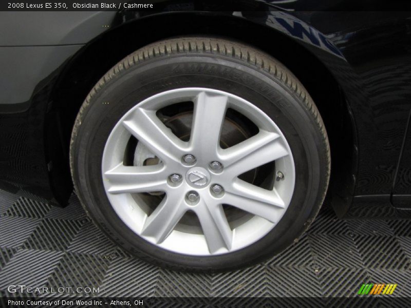 Obsidian Black / Cashmere 2008 Lexus ES 350