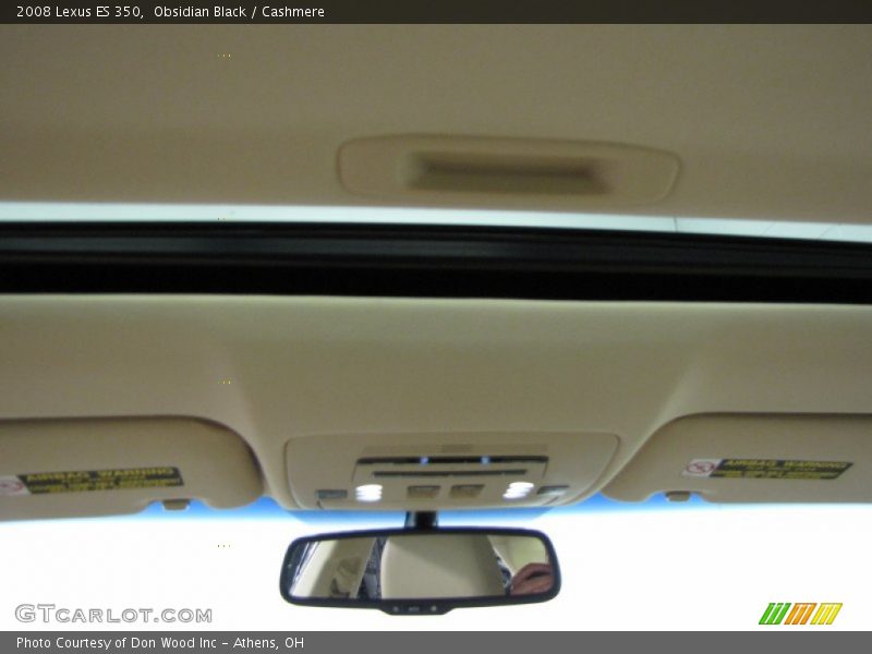 Obsidian Black / Cashmere 2008 Lexus ES 350