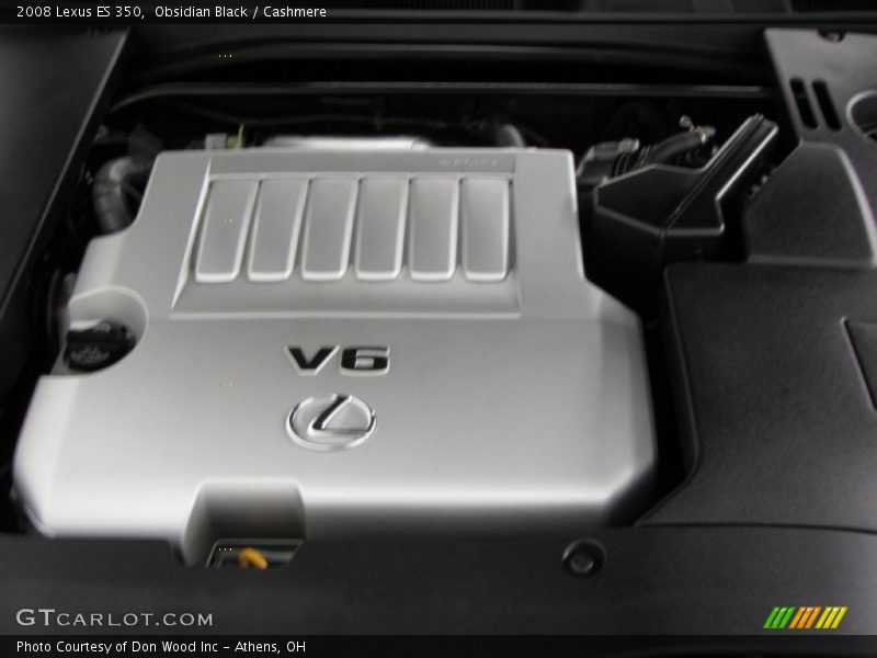 Obsidian Black / Cashmere 2008 Lexus ES 350