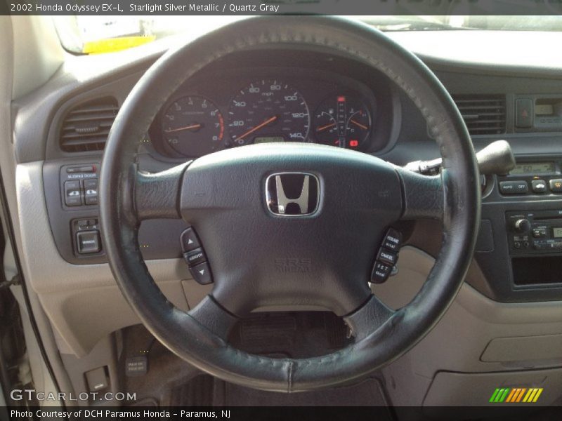 Starlight Silver Metallic / Quartz Gray 2002 Honda Odyssey EX-L