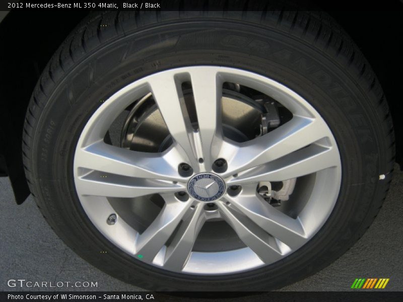 Black / Black 2012 Mercedes-Benz ML 350 4Matic
