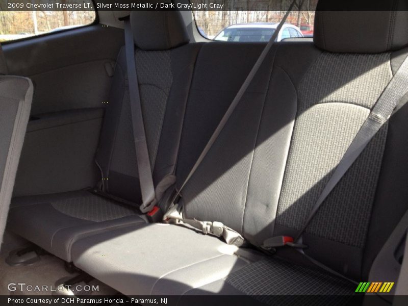 Silver Moss Metallic / Dark Gray/Light Gray 2009 Chevrolet Traverse LT
