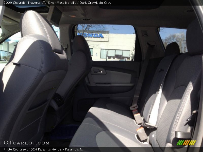 Silver Moss Metallic / Dark Gray/Light Gray 2009 Chevrolet Traverse LT