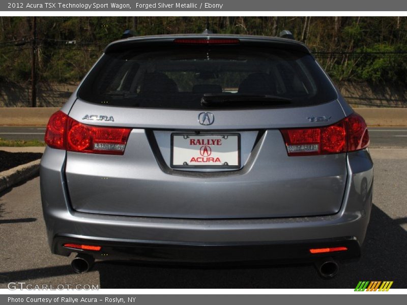 Forged Silver Metallic / Ebony 2012 Acura TSX Technology Sport Wagon