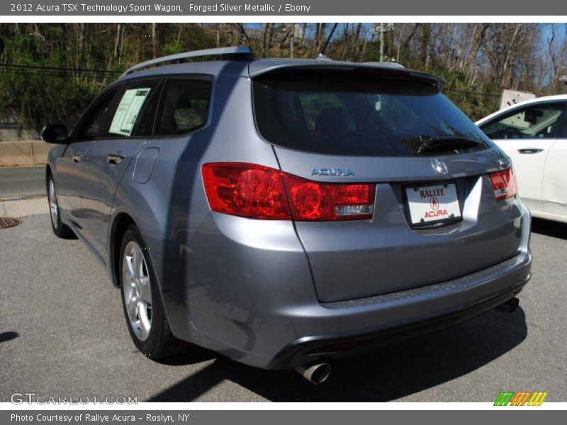 Forged Silver Metallic / Ebony 2012 Acura TSX Technology Sport Wagon