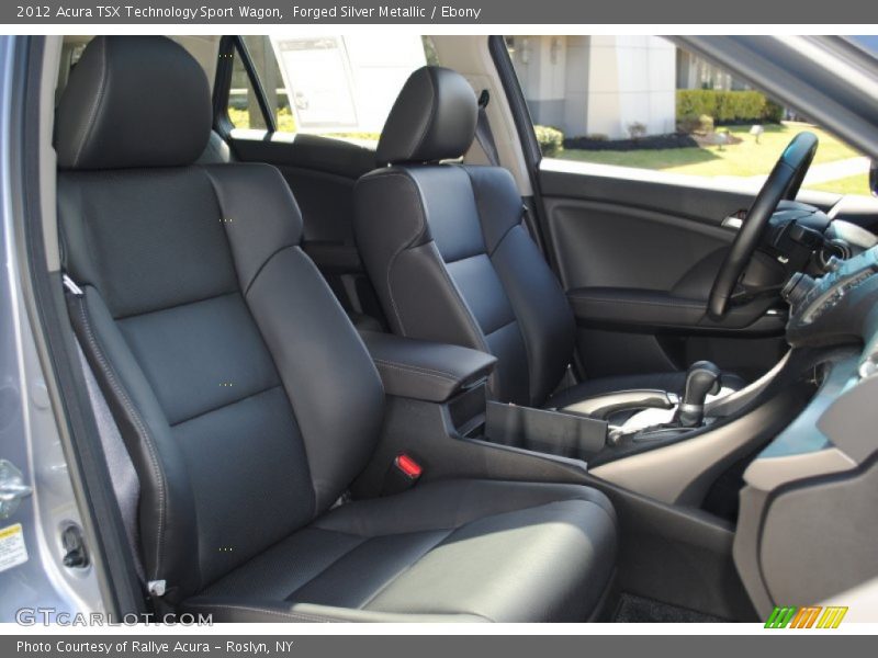  2012 TSX Technology Sport Wagon Ebony Interior
