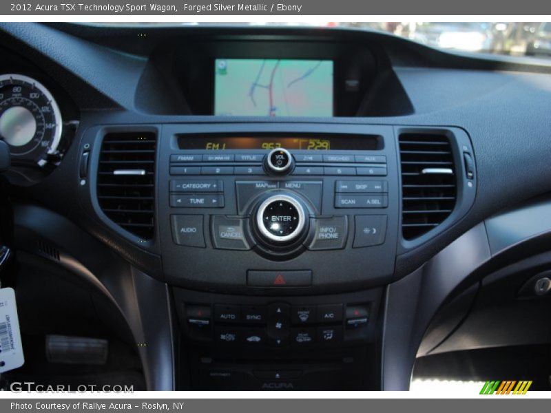 Forged Silver Metallic / Ebony 2012 Acura TSX Technology Sport Wagon