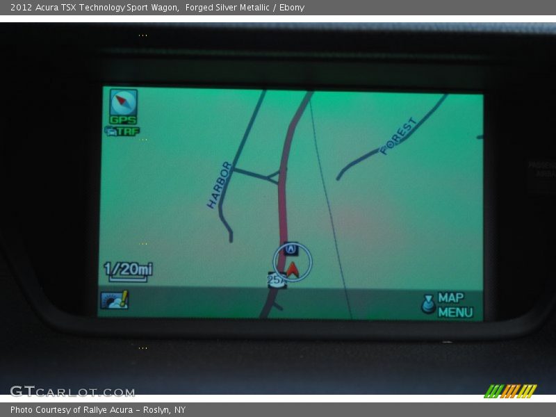 Navigation of 2012 TSX Technology Sport Wagon