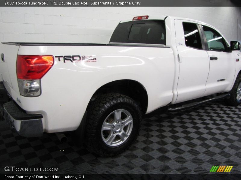 Super White / Graphite Gray 2007 Toyota Tundra SR5 TRD Double Cab 4x4
