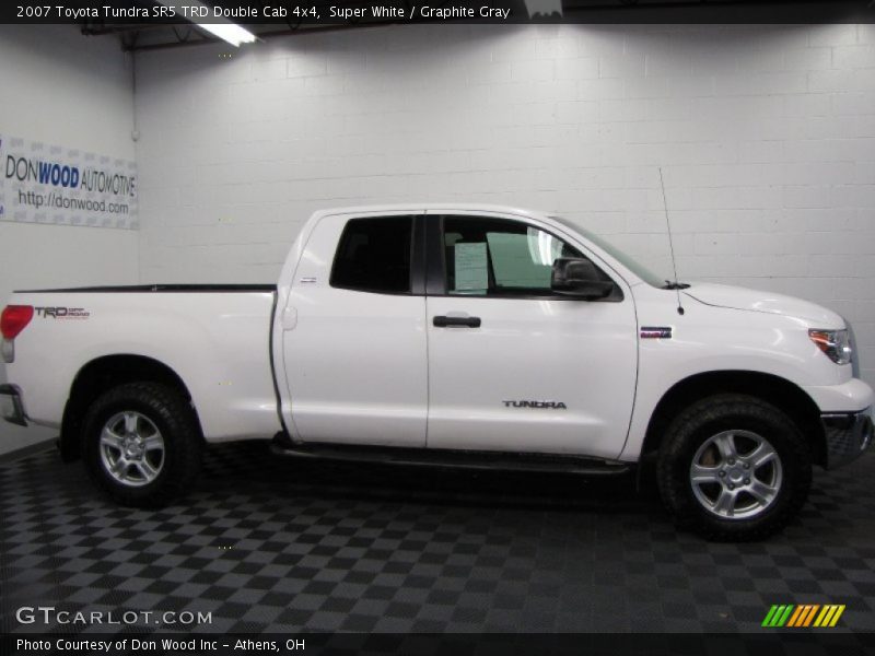 Super White / Graphite Gray 2007 Toyota Tundra SR5 TRD Double Cab 4x4