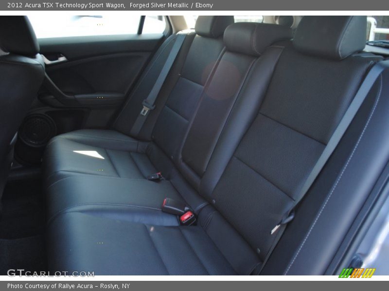 Forged Silver Metallic / Ebony 2012 Acura TSX Technology Sport Wagon