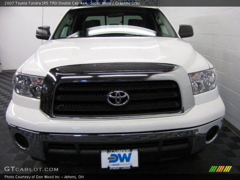 Super White / Graphite Gray 2007 Toyota Tundra SR5 TRD Double Cab 4x4