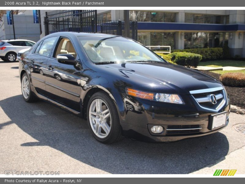 Nighthawk Black Pearl / Parchment 2008 Acura TL 3.2