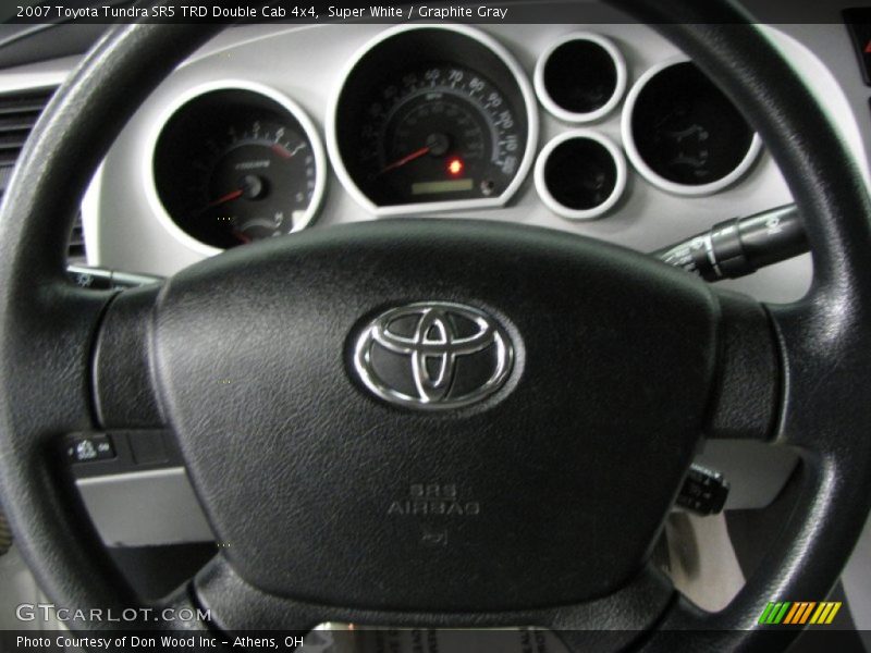 Super White / Graphite Gray 2007 Toyota Tundra SR5 TRD Double Cab 4x4