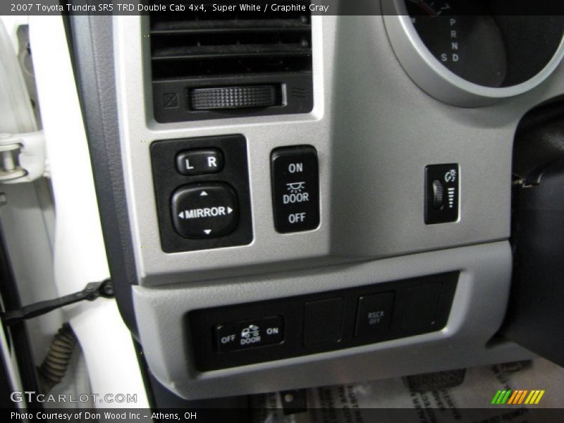 Super White / Graphite Gray 2007 Toyota Tundra SR5 TRD Double Cab 4x4