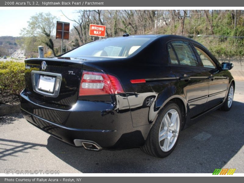 Nighthawk Black Pearl / Parchment 2008 Acura TL 3.2