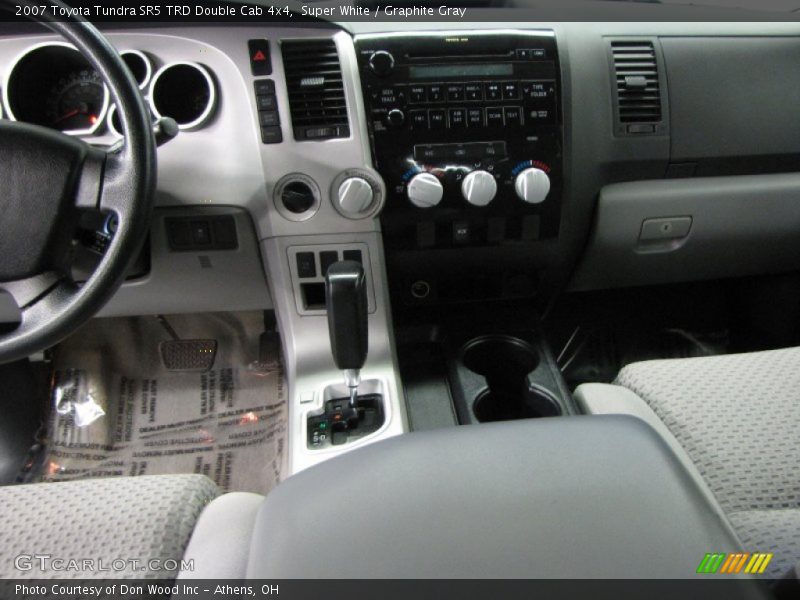 Super White / Graphite Gray 2007 Toyota Tundra SR5 TRD Double Cab 4x4