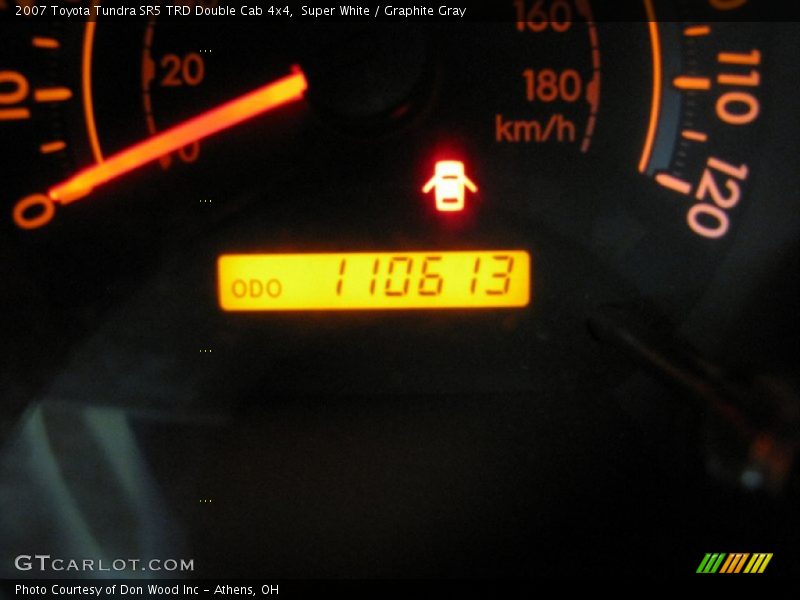 Super White / Graphite Gray 2007 Toyota Tundra SR5 TRD Double Cab 4x4