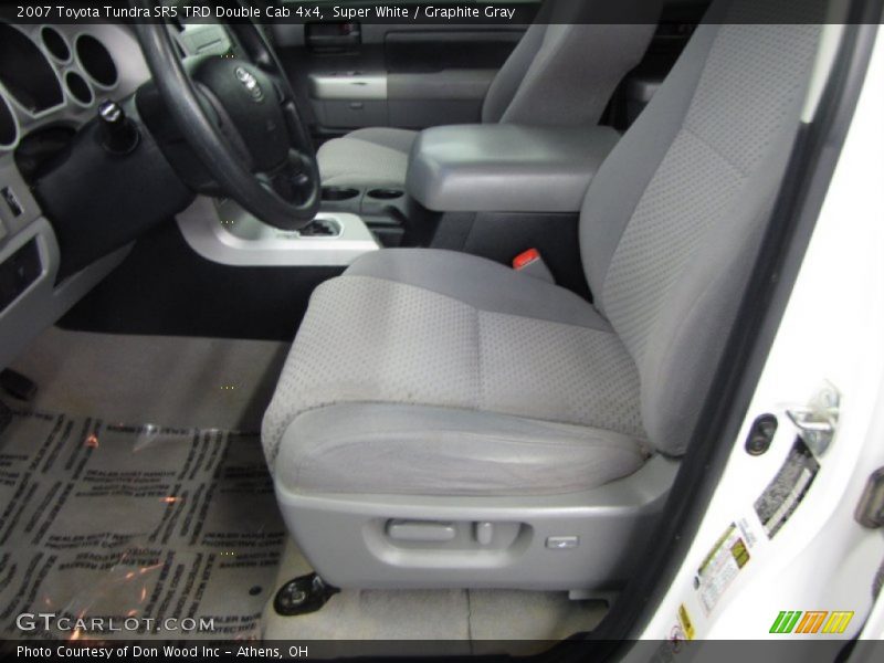 Super White / Graphite Gray 2007 Toyota Tundra SR5 TRD Double Cab 4x4