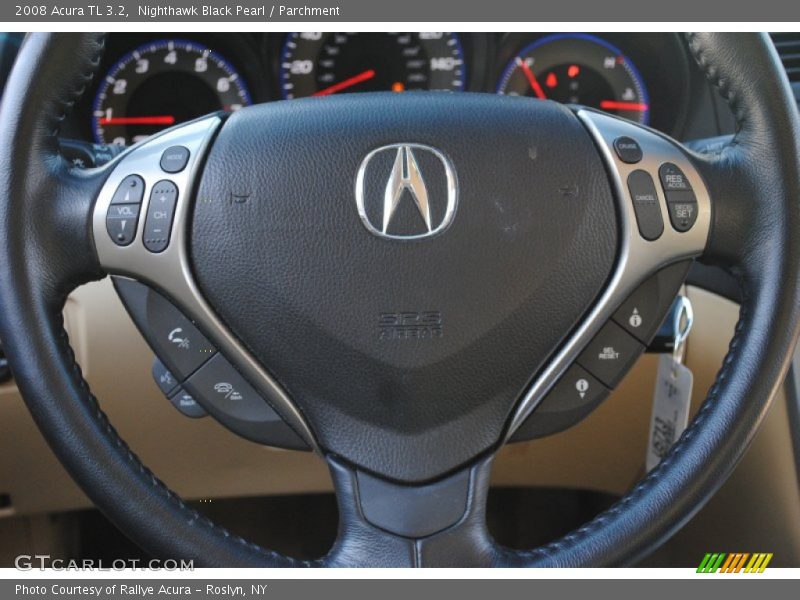 Nighthawk Black Pearl / Parchment 2008 Acura TL 3.2