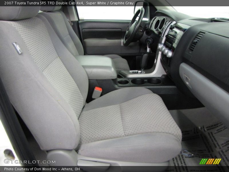 Super White / Graphite Gray 2007 Toyota Tundra SR5 TRD Double Cab 4x4