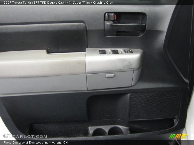 Super White / Graphite Gray 2007 Toyota Tundra SR5 TRD Double Cab 4x4