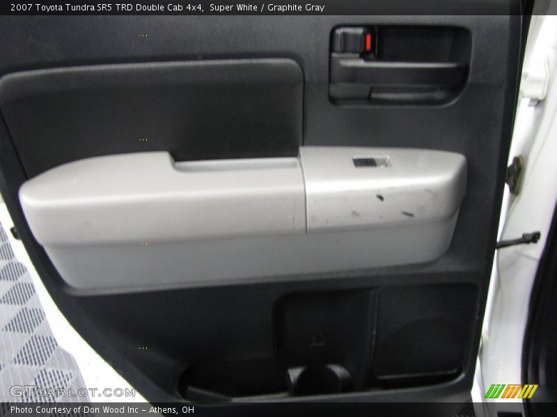 Super White / Graphite Gray 2007 Toyota Tundra SR5 TRD Double Cab 4x4