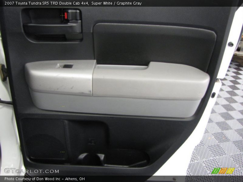 Super White / Graphite Gray 2007 Toyota Tundra SR5 TRD Double Cab 4x4