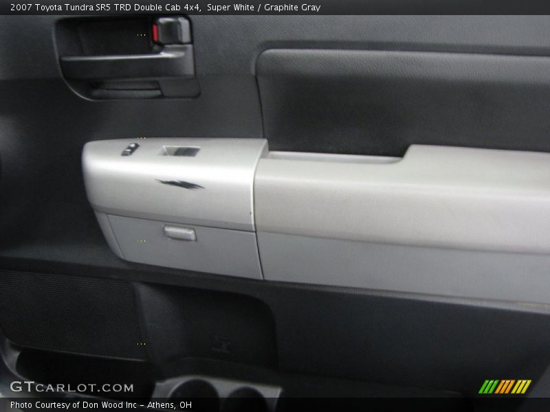 Super White / Graphite Gray 2007 Toyota Tundra SR5 TRD Double Cab 4x4