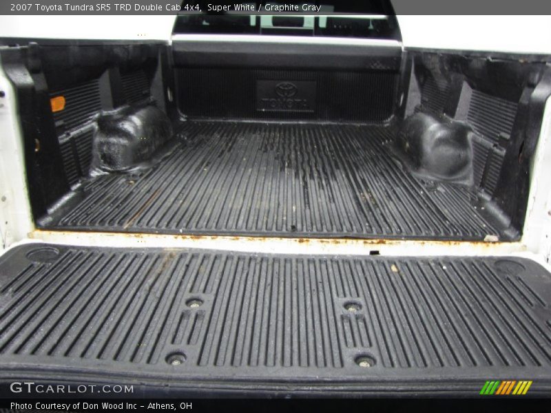 Super White / Graphite Gray 2007 Toyota Tundra SR5 TRD Double Cab 4x4