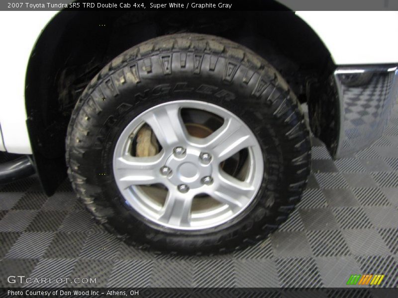 Super White / Graphite Gray 2007 Toyota Tundra SR5 TRD Double Cab 4x4