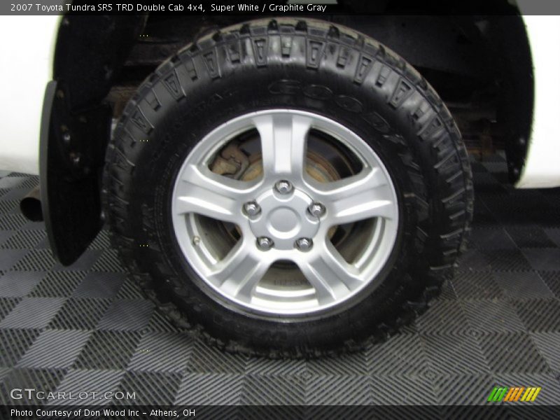 Super White / Graphite Gray 2007 Toyota Tundra SR5 TRD Double Cab 4x4