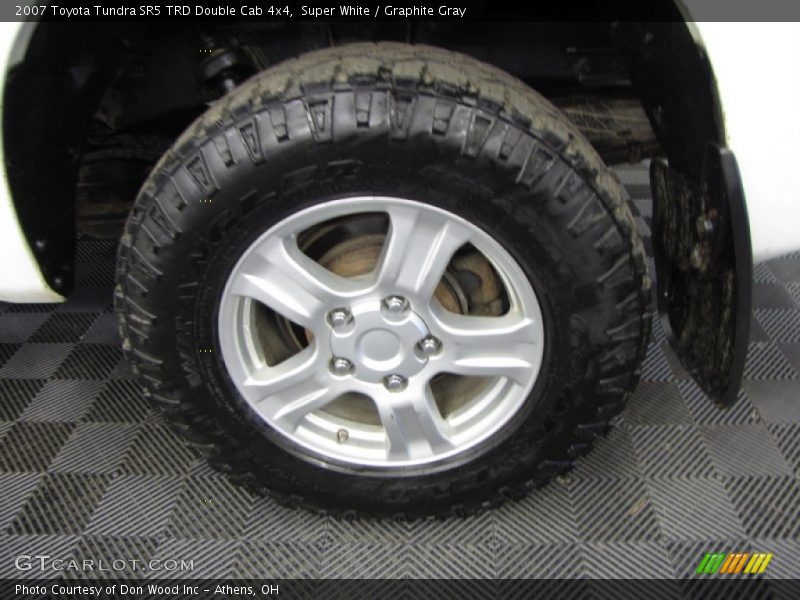 Super White / Graphite Gray 2007 Toyota Tundra SR5 TRD Double Cab 4x4
